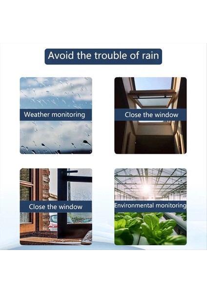 Tuya Smart Zigbee Yağmur Sensörü Işık Dedektörü Güneşli Ipx6 Su Geçirmez Yağmur Dedektörü Uzaktan Kumanda (Yurt Dışından) modelleri