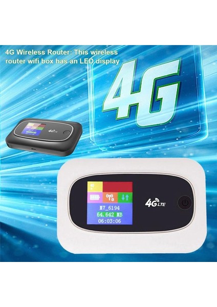 4g Wifi Yönlendirici Kablosuz Geniş Bant Taşınabilir Cep Mobil Wifi Yükümü Ile Hotspot Kilit Kilidli Modem Wıfı Yönlendirici (Yurt Dışından) fiyatları
