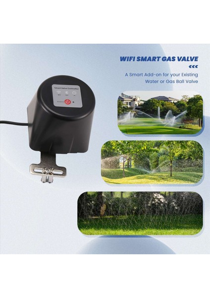 Tuya Wıfı Akıllı Gaz Valfı Bahçe Suyu Alexa Google Smartlife Ab Fişi (Yurt Dışından) fiyatları