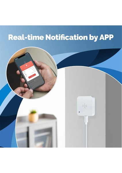 Yeni Tuya 5 8/24G Wifi Akıllı Insan Varlık Sensörü Hareket ve Hareketsiz Algılama Işık Karşarındaki Tasarım (Yurt Dışından)