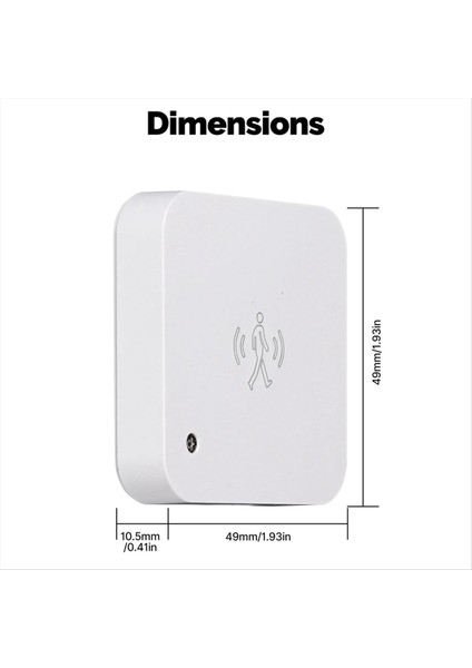 Yeni Tuya 5 8/24G Wifi Akıllı Insan Varlık Sensörü Hareket ve Hareketsiz Algılama Işık Karşarındaki Tasarım (Yurt Dışından) indirimleri