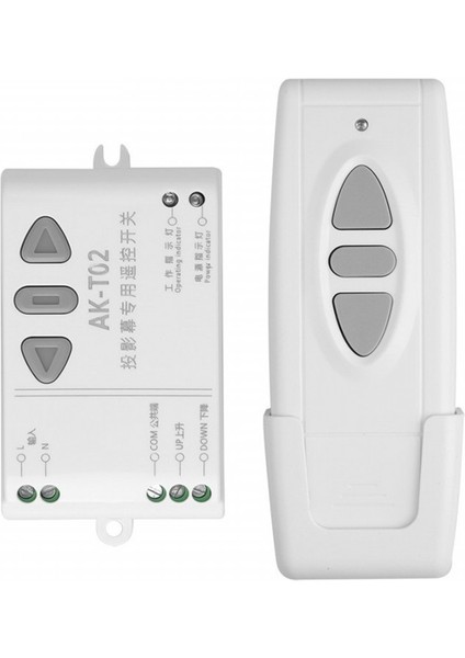 AC85-250V Motor Uzaktan Anahtar Denetleyicisi Projeksiyon Ekranı Motor Kablosuz Anahtar 433 Yukarı Durdurma Ileri Duruş Ters Durdurma (Yurt Dışından)