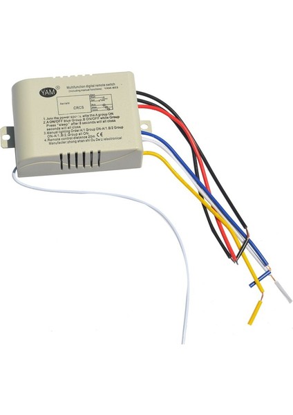 Kablosuz Açık/kapalı 3 Yolu 220V Lamba Uzaktan Kumanda Anahtarı Alıcı Verici Kontrolör Lambası Ana Değiştirme Parçaları (Yurt Dışından) indirimleri