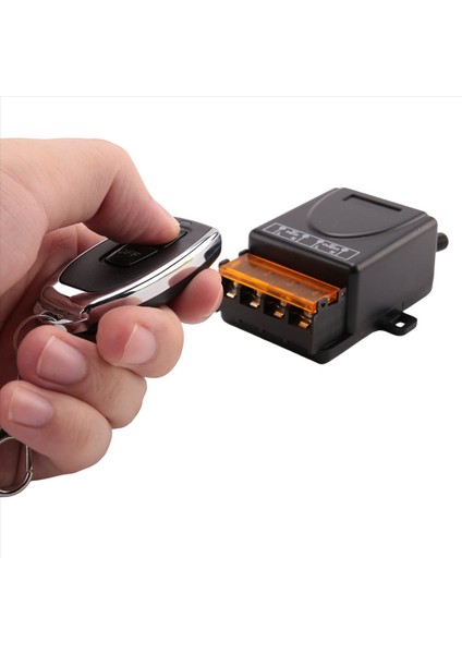 3x 433MHZ 220V Su Pompası Uzaktan Kumanda Anahtarı 1ch 30A Alıcı Modülü Açık/kapalı Kablosuz Rf Verici Işık LED Fan Için (Yurt Dışından)