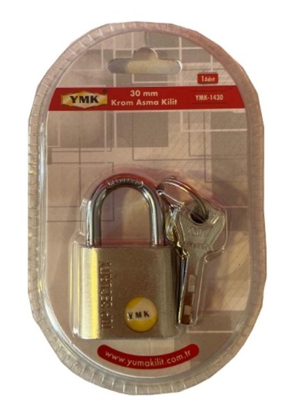 Ymk Krom Asma Kilit 30MM fiyatları
