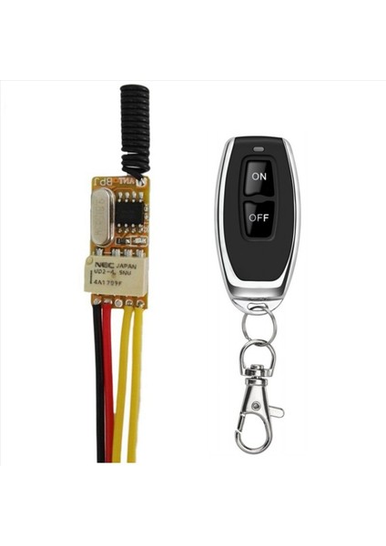 2x Tiny Rf Uzaktan Anahtar 433MHZ 4 2V 4 5V 5V 6V 7 4V 9V 12V Küçük Röle Kontak Kablosuz Anahtarlar Com Nc Mini Anahtar Yok (Yurt Dışından) fiyatları