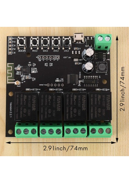 4ch Taya Swıtch Wifi Switch Modülü Kablosuz Röle Akıllı Yaşam Uygulaması Uzaktan Kumanda Akıllı Ev Anahtarı Için Akıllı Zamanlayıcı (Yurt Dışından) indirimleri