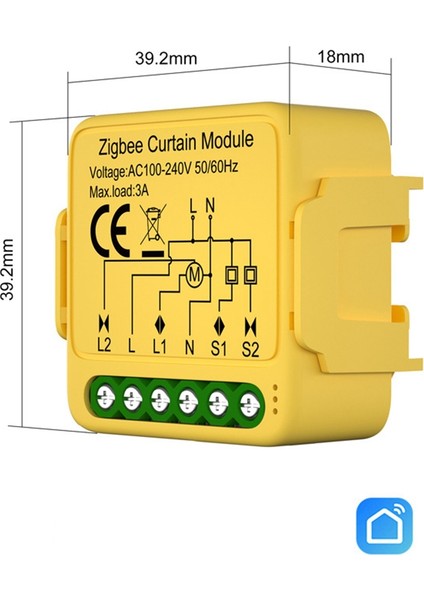 Tuya Smart Wifi Perde Anahtar Modülü Bağlantılı Millete Kepenkleri Motor Akıllı Yaşam Uygulaması Alexa Google Home ile Çalışır (Yurt Dışından) fırsatları