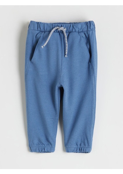 Bisiklet Yaka Uzun Kollu Çizgili Erkek Bebek Tişört ve Eşofman Altı 2'li fırsatları