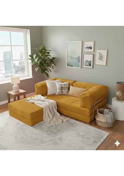 200X200 Köşe Takımı |kadife | Köşe Koltuk | Modüler Köşe Takımı | Yataklı L Koltuk | Fitilli Kadife | Yıkanabilir Fitilli Kadife Kumaş fiyatları