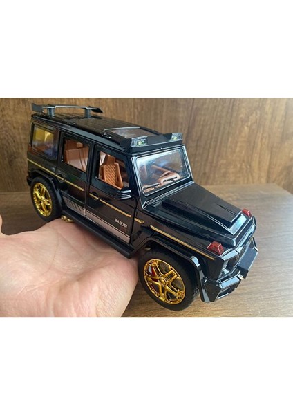 Mercedes G65 Jip Diecast Araba Metal Araba 6 Kapı Açılır Sesli Işıklı Diecast Mercedes Jip G63 modelleri