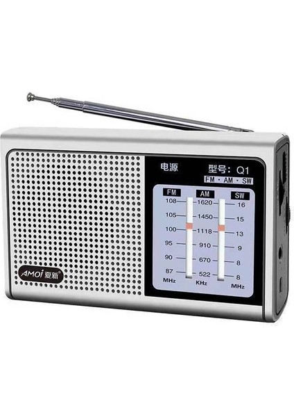 Uydu Fm Yayın Yarı Iletken Tam Bant Radyo (Yurt Dışından)