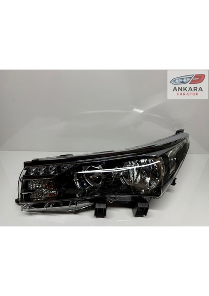 Toyota Corolla 2013 - 2015 Far Lambası Ön Sol ( Nikelaj Far Kaşı Ile Birlikte - Sol Far ) fırsatları
