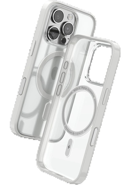 MYT09 Apple iPhone 16 Pro Joly Magsafe Kapak - Beyaz fiyatları