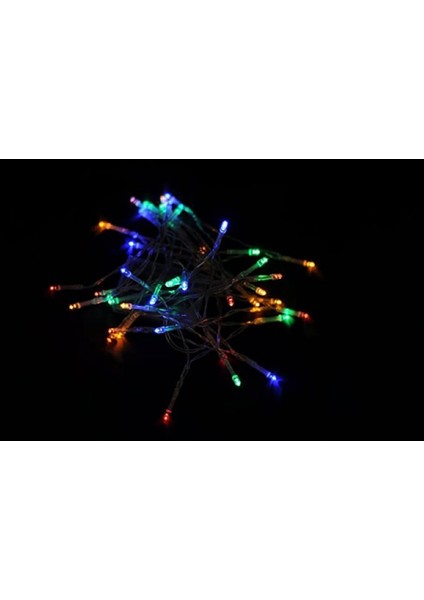 Yılbaşı Pilli LED Şeffaf Silikon Kablo LED Işık 3 Metre modelleri