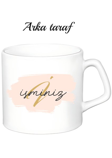 Kişiye Özel Isimli Beyaz Afilli Kupa Bardak fiyatları