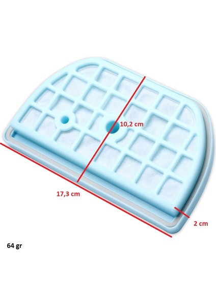 Ile Uyumlu ADQ73393602 Vc 1020 2020 3120 3320 3320 Nntr Elektrikli Süpürge Hepa Filtre