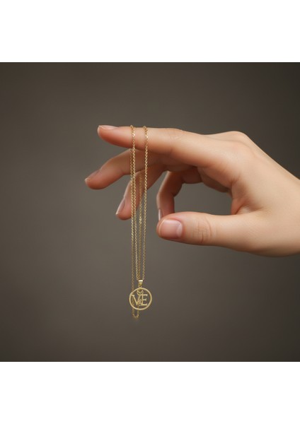 8 Ayar Altın Kolye Ucu E&v GM11350 0.5 gr fiyatları