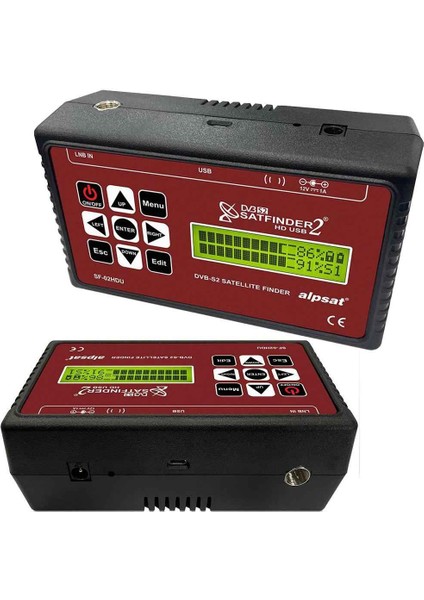 Satfinder 2 Hd Plus USB Model Hd Uydu Sinyal Yön Bulucu