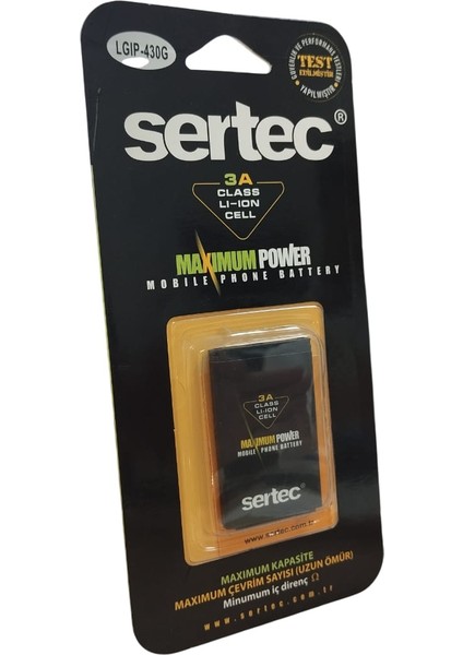 LG CF360 / LGIP-430G Uyumlu Batarya fiyatları