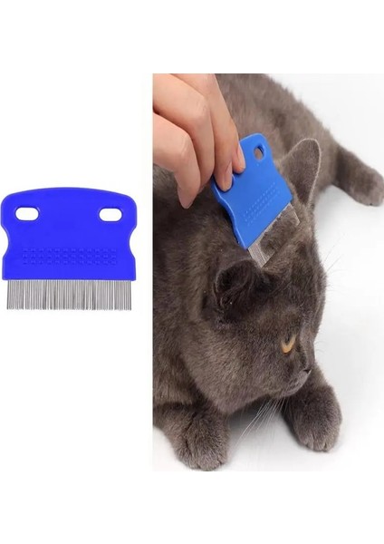 2 Li Set Kedi Köpek Tavşan Için Parmağa Takılan Diş Fırçası - Ince Dişli Bit Pire Tarağ modelleri