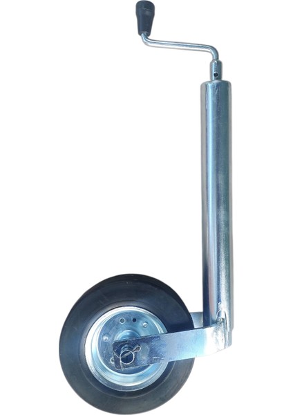Römork / Karavan 48 mm 150 kg Kapasiteli Ön Destek Tekerleği – Kelepçesiz (Özyer Metal)