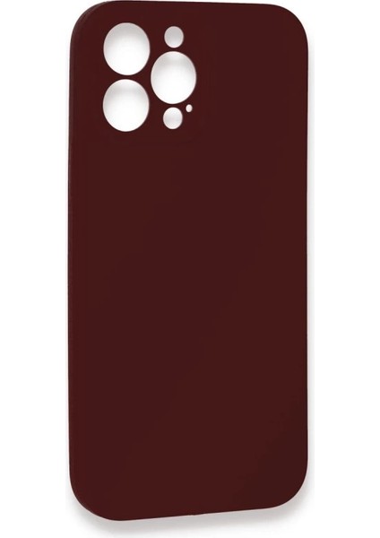 Buğz Iphone 13 Pro Kılıf Lansman Legant Silikon - Bordo modelleri