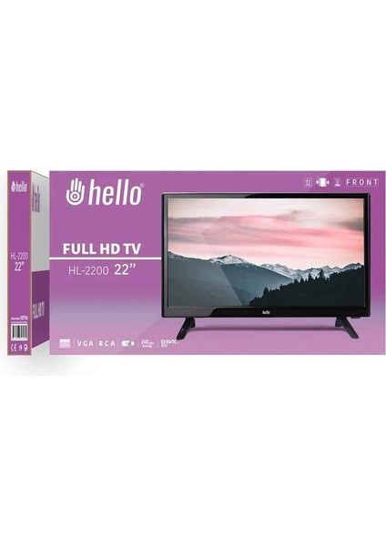 HL-2200 22" 55 Ekran Full HD LED TV