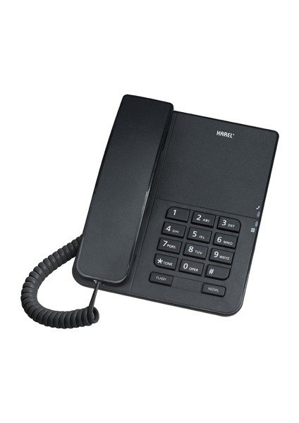 TM140 Koyu Gri Analog Telefon PSTN Uyumlu