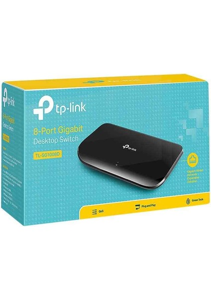 TL-SG1008D 8 Port 10-100-1000 Mbps Switch Plastik Kasa indirimleri