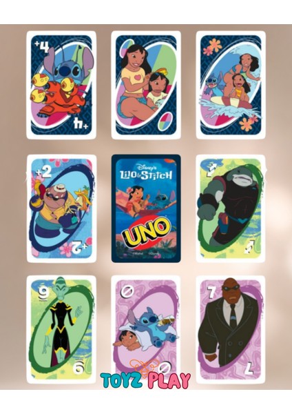 Uno Stitch & Lilo Temalı Uno Oyun Kartı 112 Kart Özel Kutulu fırsatları