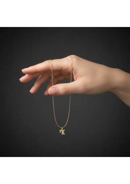 8 Ayar Altın Kolye Ucu F&k GM11440 0.5 gr fiyatları