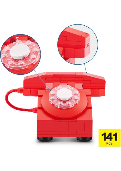 Max Retro Sürprizi - Çevirmeli Telefon 141 Parça fiyatları