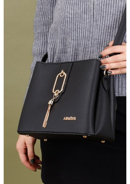 361 Kadın Omuz Çantası Siyah