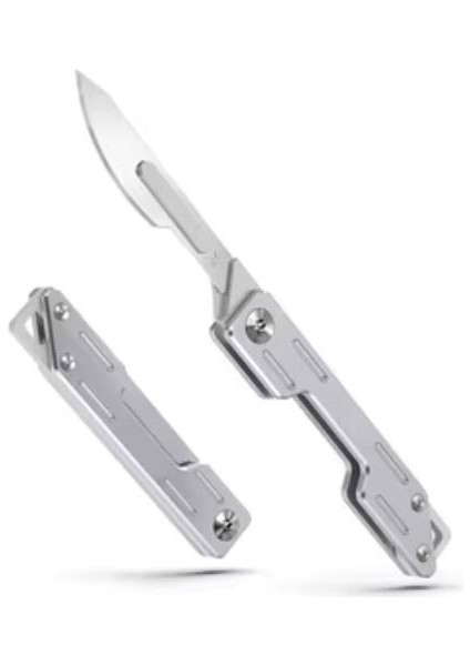 Katlanabilir Mini Neşter 24 Numara (9 Bıçaklı)