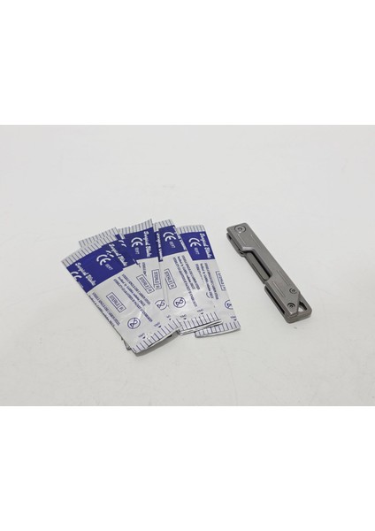 Katlanabilir Mini Neşter 24 Numara (9 Bıçaklı) modelleri