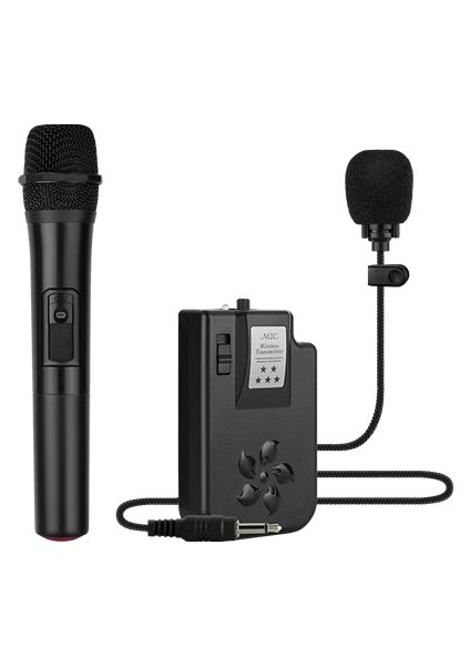 MV-2015 Max 300W USB-SD-BT Siyah 1E-1Y Mikrofonlu Aktif Hoparlör