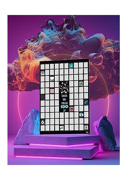 Ölmeden Önce Yapılacak 100 Şey Kazı Kazan Poster modelleri