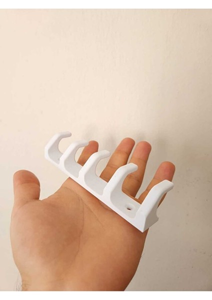 Duvara Yapıştırmalı 5'li Anahtar Askılık Kolay Duvara Monte Askılık Banyo Mutfak Çok Amaçlı Askılık modelleri