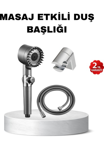 Sptrns Yeni Nesil Masaj Uçlu Duş Başlığı – Cilt Rahatlatıcı ve Kas Gevşetici Spa Deneyimi
