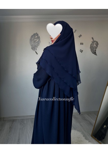 Ayrobin Elbise ve Kısa Sufle 2’li Takım