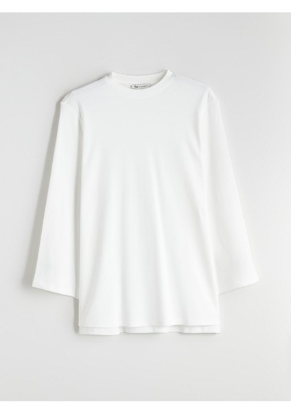 Yeni Sezon Bisiklet Yaka Oversize Kadın Tunik indirimleri