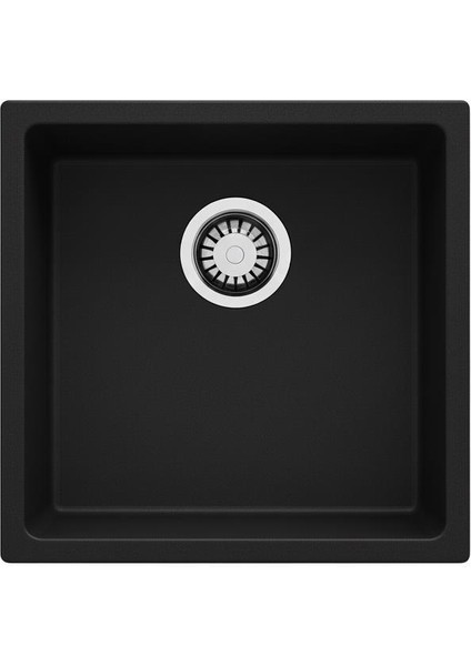 Steep 40X40 Siyah Granit Mutfak Eviyesi