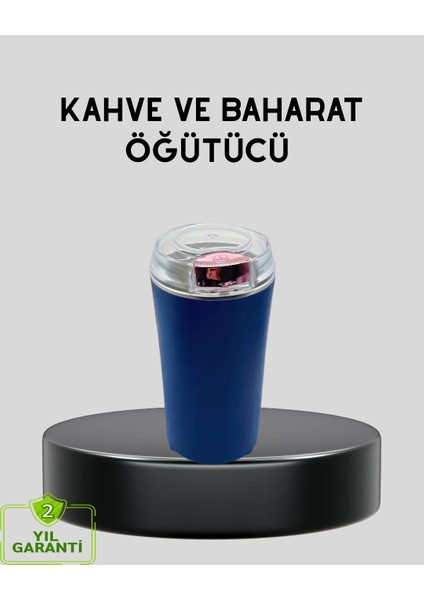 Sptrns Paslanmaz Çelik Kahve ve Baharat Öğütücü – Otomatik Meizma