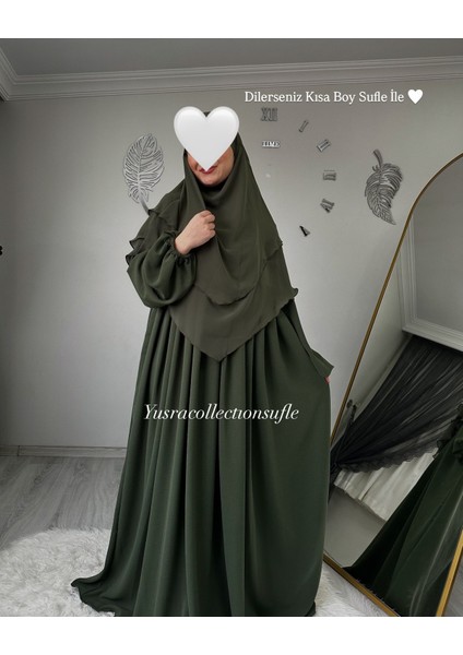 Ayrobin Elbise ve Kısa Sufle 2’li Takım fiyatları