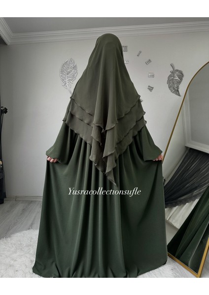 Ayrobin Elbise ve Kısa Sufle 2’li Takım modelleri