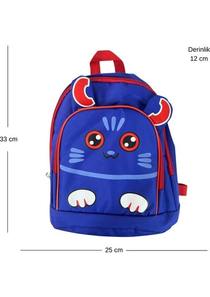 6955 Anaokulu ve Kreş Günlük Kullanım Erkek Okul Çantası - 33 cm / 25 cm fiyatları