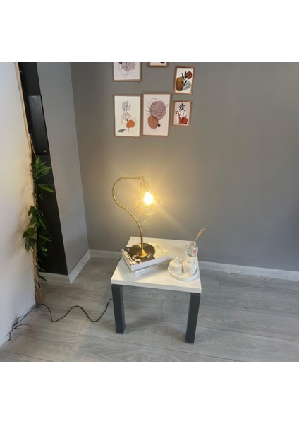 Melk Cam Bal Rengi Masa Lambası Dekoratif Masaüstü Aydınlatma Hol Abajur Yatak Odası Başucu Lamba indirimleri