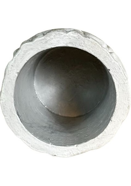 7823 El Yapımı Taş Desenli Dekoratif Minik Gri Saksı / Biblo - 6 x 7 cm modelleri