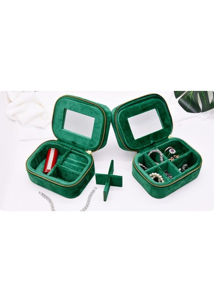 Küpeler, Yüzükler, Kadife Mücevher Kutusu, Taşınabilir Mücevher Saklama Kutusu (Yurt Dışından) fırsatları